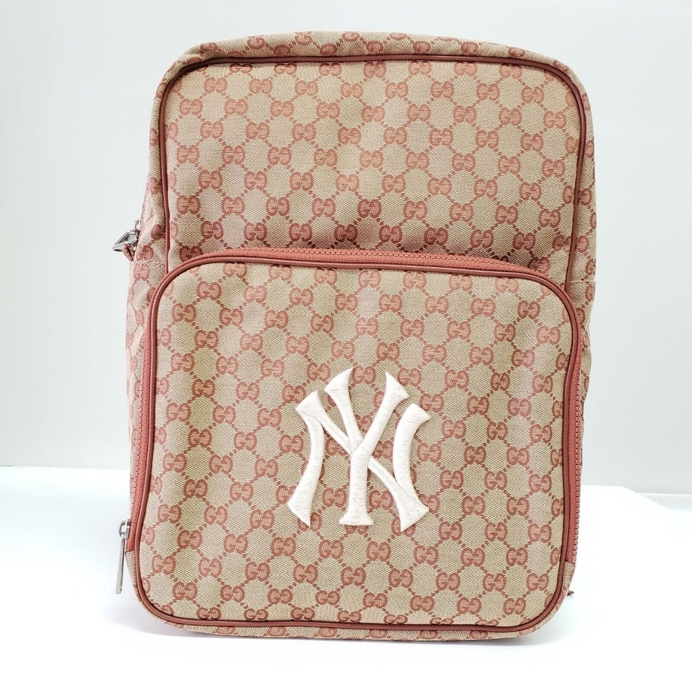 Gucci GG Supreme Backpack - Beige - Picture 1 of 8